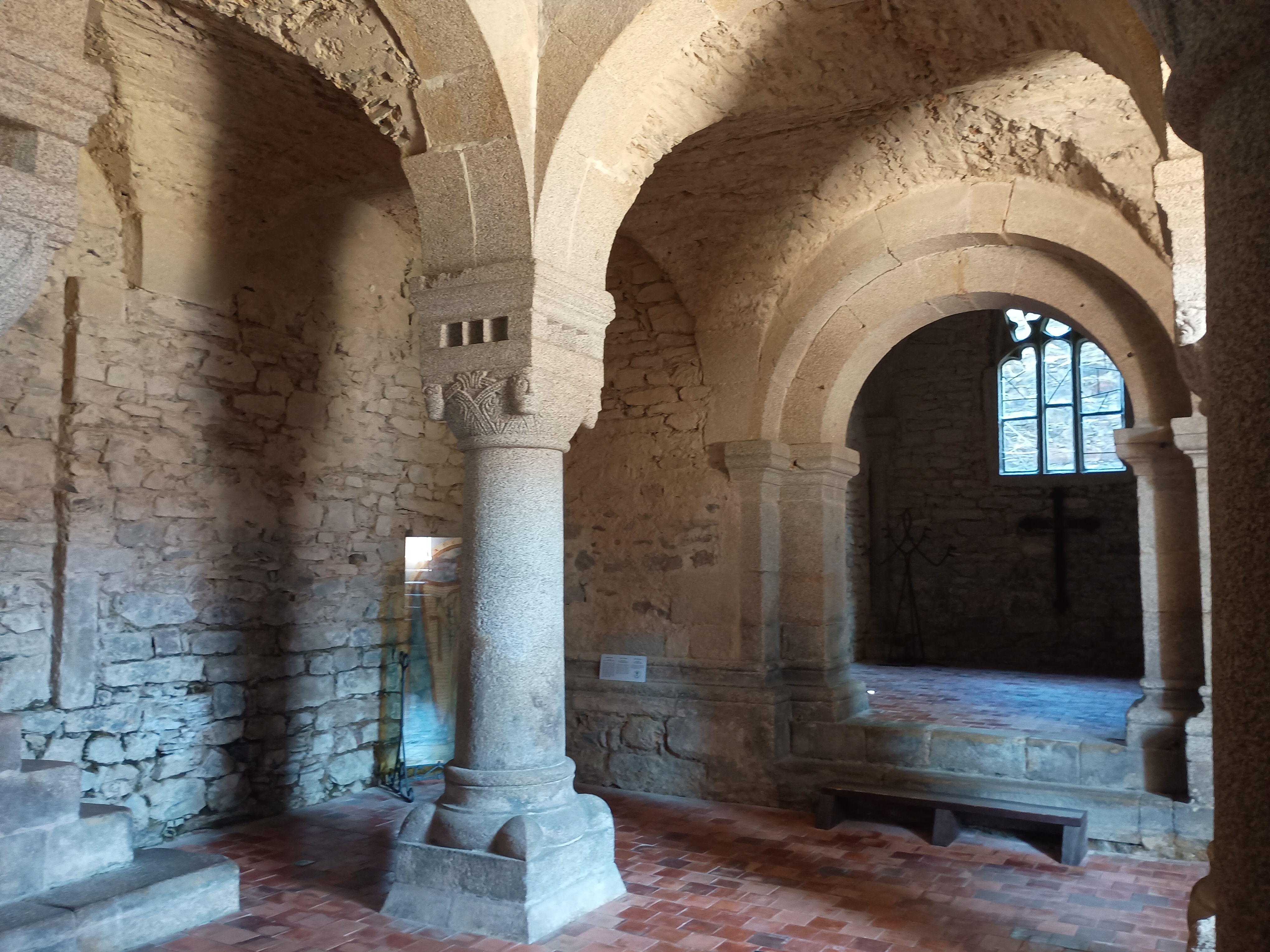 Cheb, Untergeschoss der Burgkapelle
