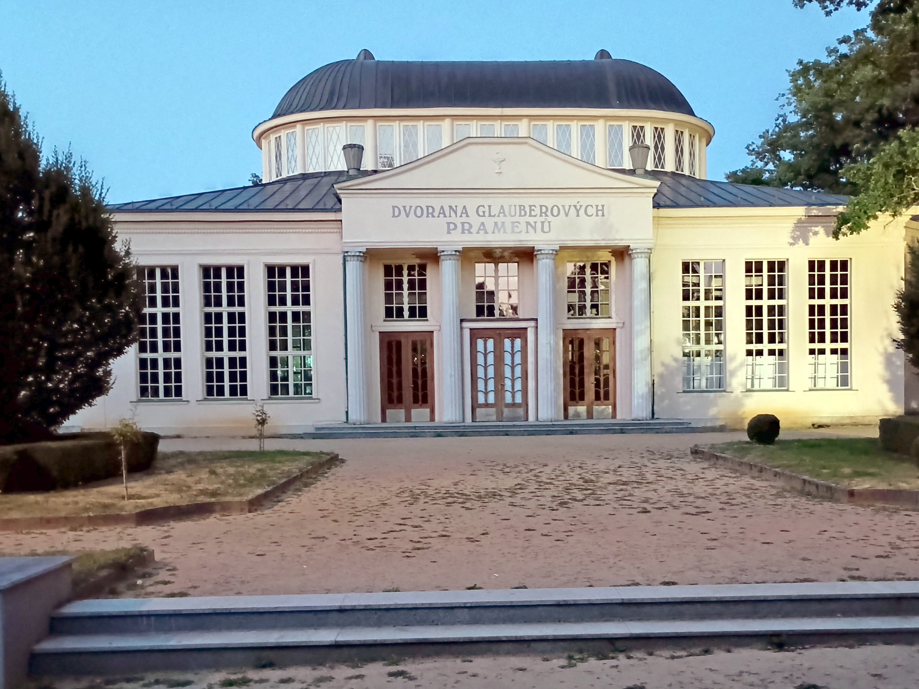 Franzensbad, Glauberbrunnen